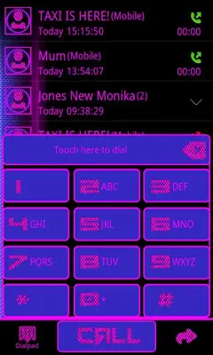 Cyber Pixels Vibe Contacts android App screenshot 4